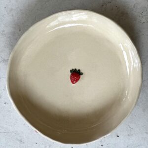 Misa/ patera ceramiczna w truskawki - obrazek 4