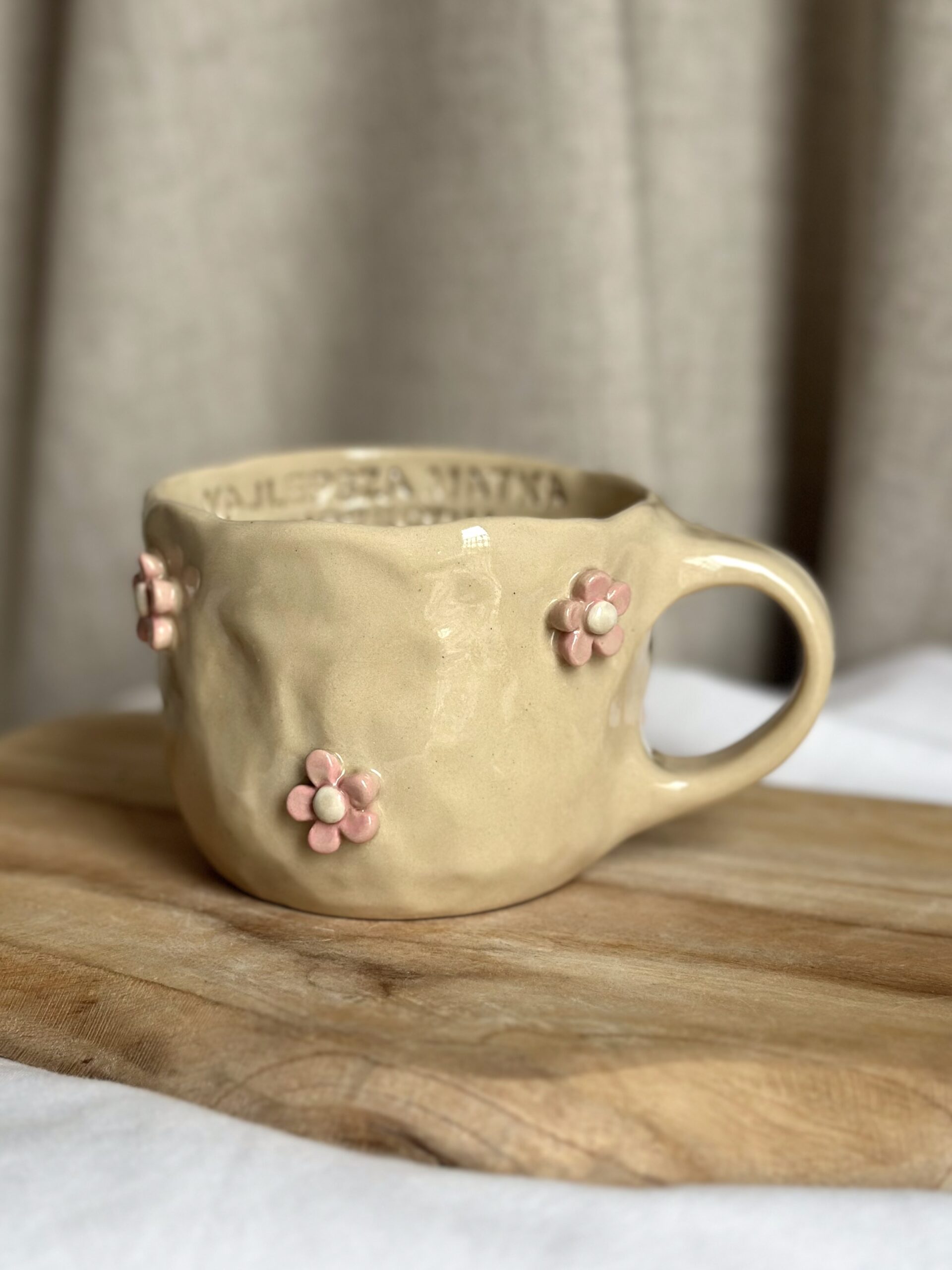 Kubek NAJLEPSZA MATKA CHRZESTNA 300ml - obrazek 1