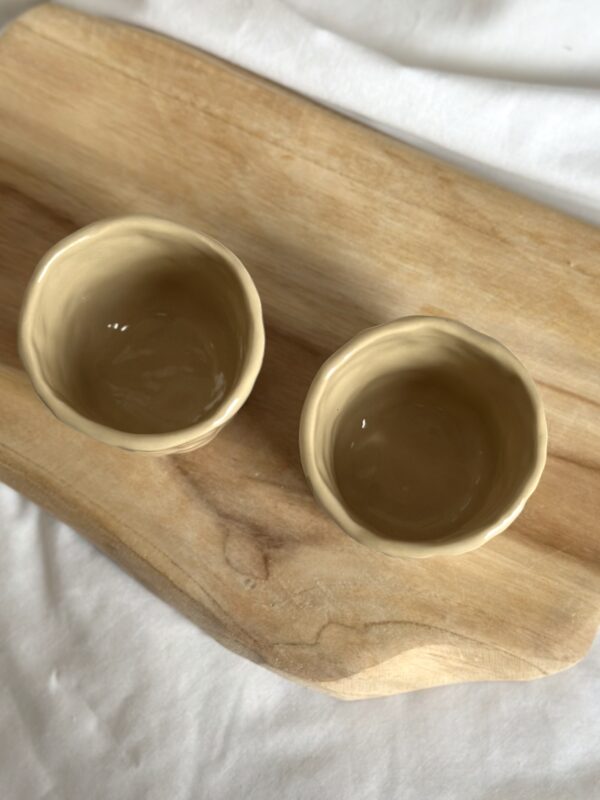 Zestaw 2 czarek do espresso 100ml jagody