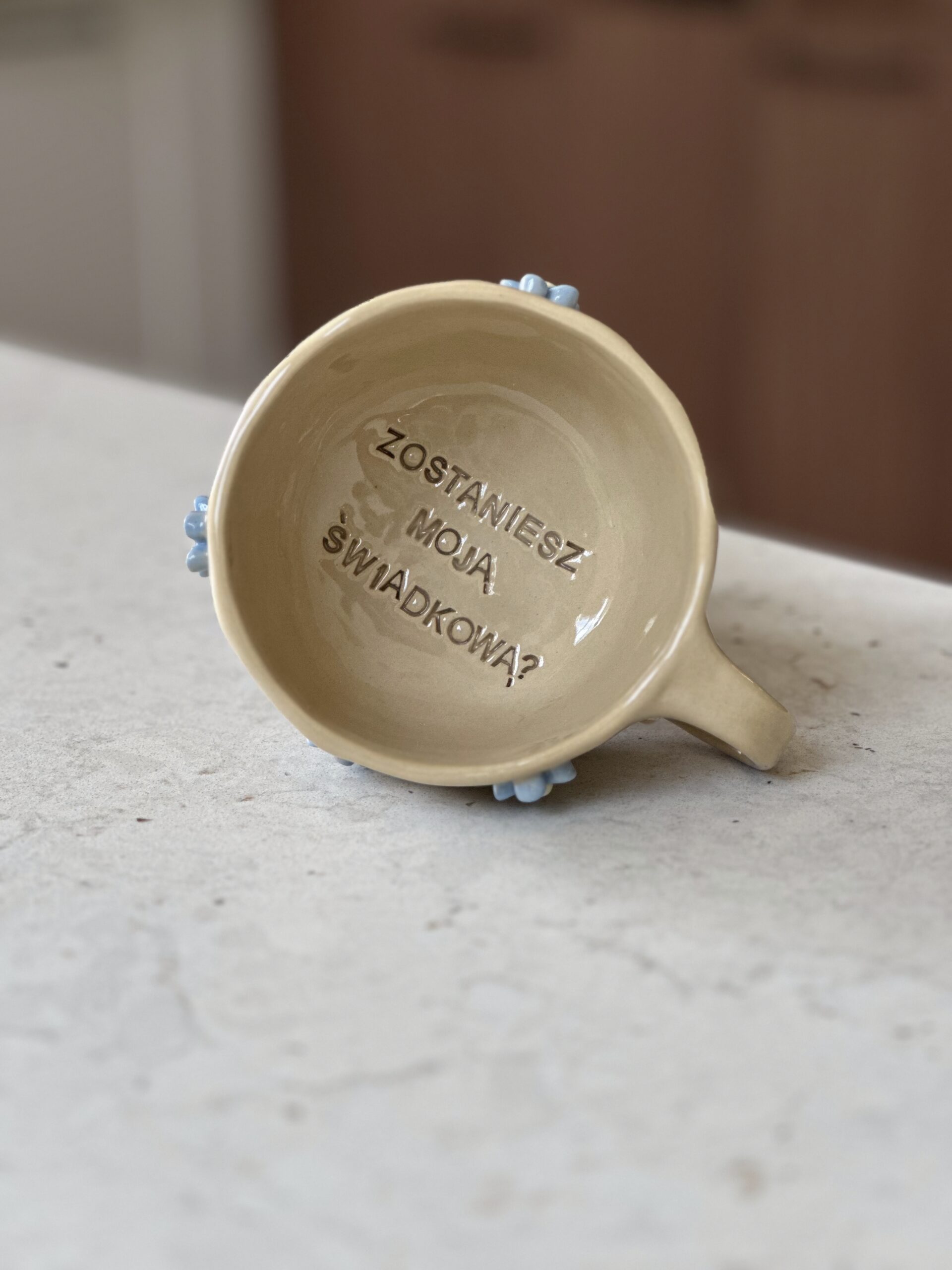 Kubek ''ZOSTANIESZ MOJĄ ŚWIADKOWĄ?" 280ml - obrazek 2