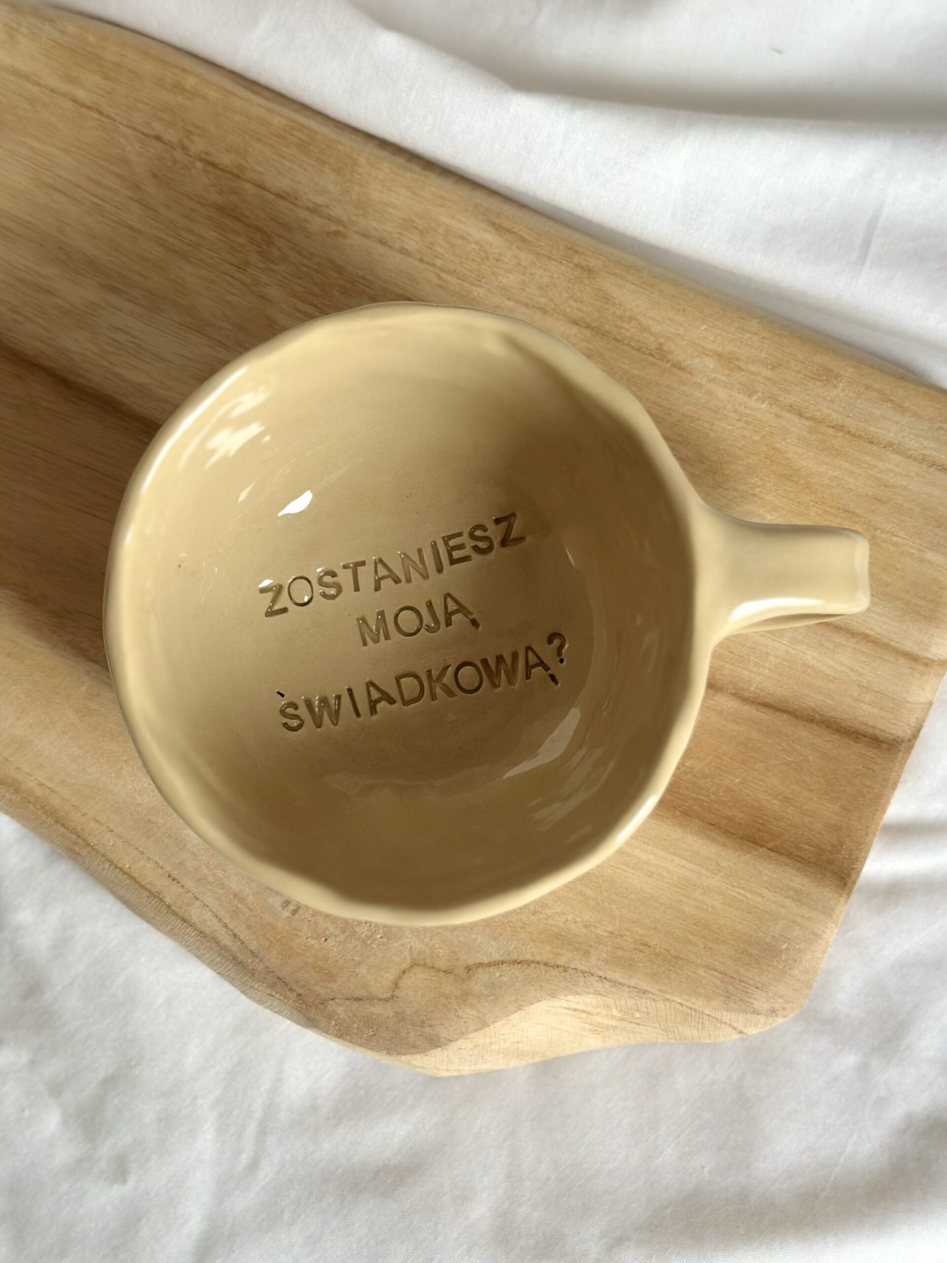 Kubek ,,ZOSTANIESZ MOJĄ ŚWIADKOWĄ?