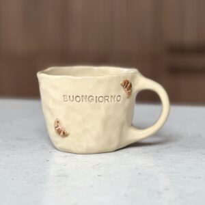 Kubek BUONGIORNO croissanty 350ml - obrazek 2