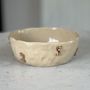 Miska ceramiczna w misie