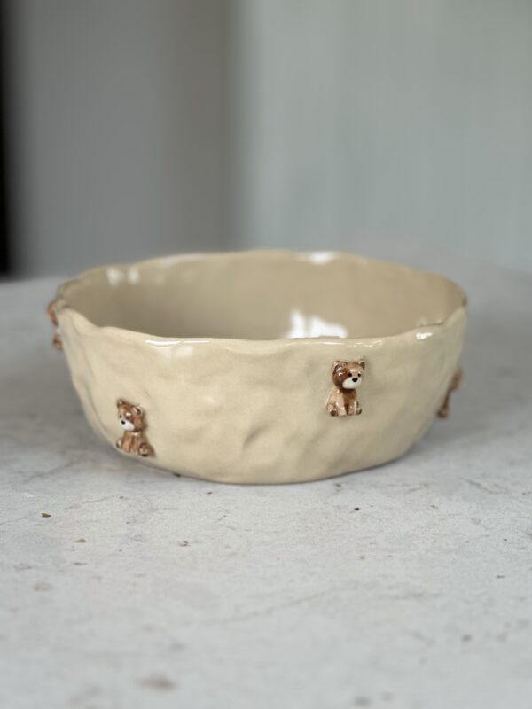 Miska ceramiczna w misie