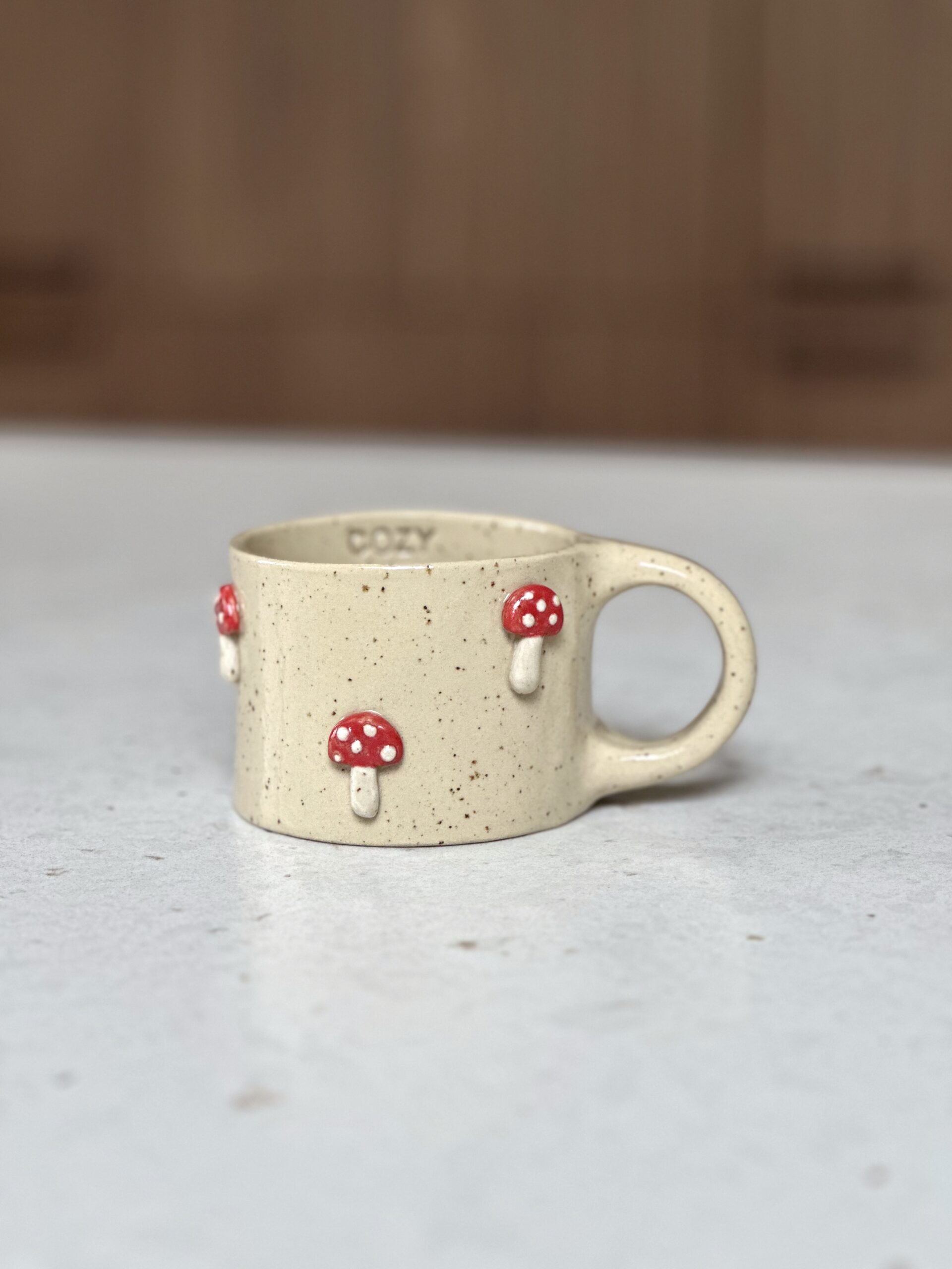 Kubek muchomory 3D ,,COZY"– 220 ml - obrazek 1