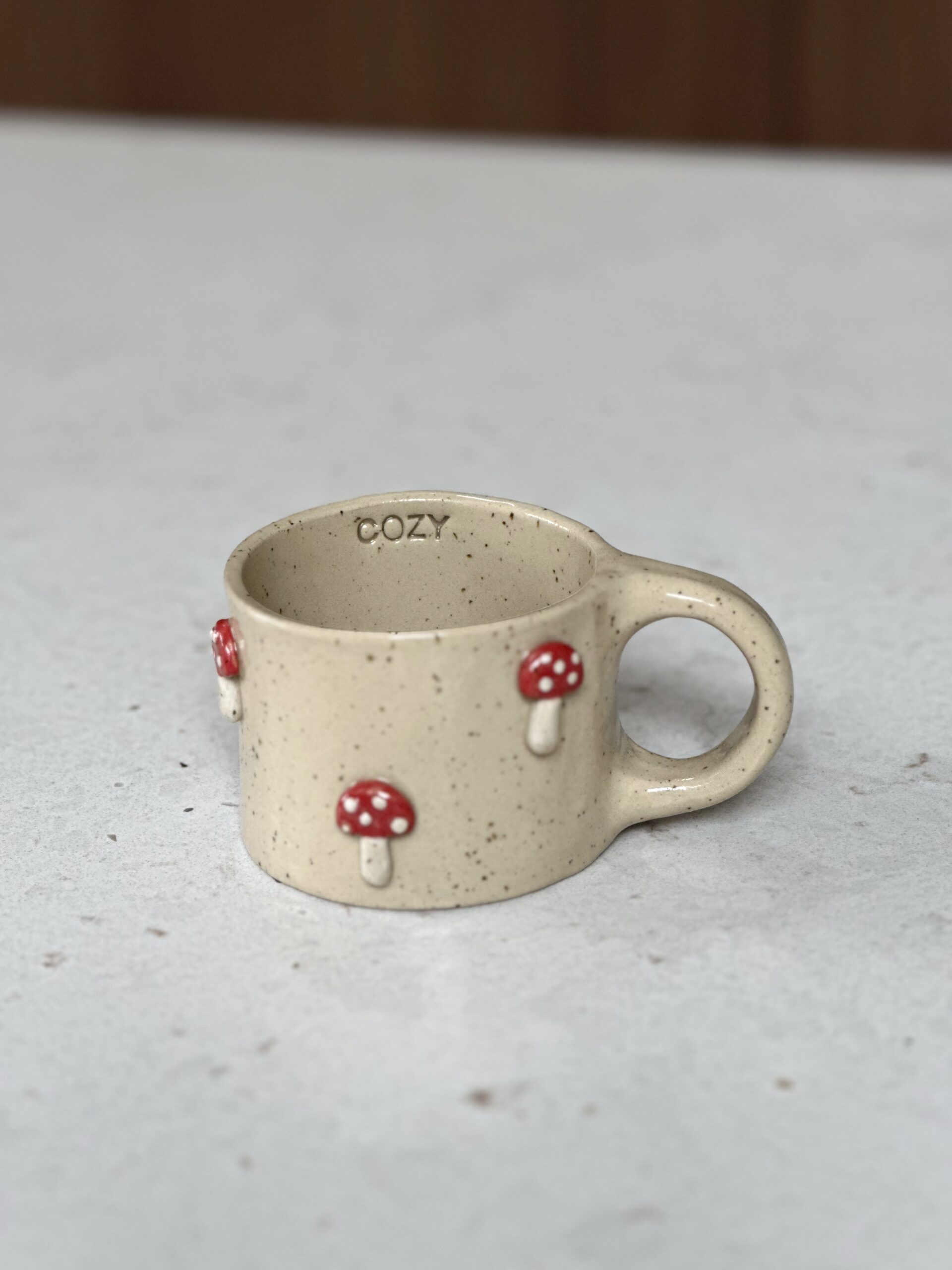 Kubek muchomory 3D ,,COZY"– 220 ml - obrazek 2