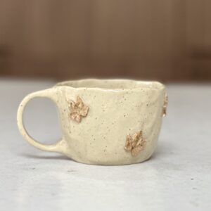 Kubek ceramiczny „Jesieniara”  Listki– 300 ml - obrazek 2
