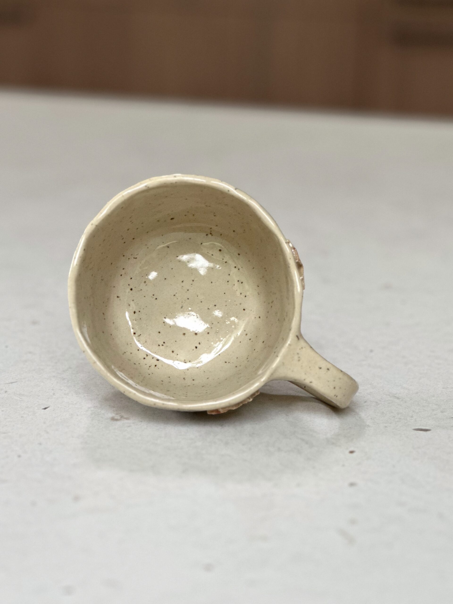 Kubek ceramiczny „Jesieniara”  Listki– 300 ml - obrazek 3